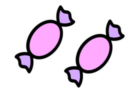 粉色糖果