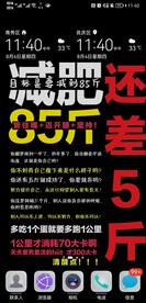 手机减肥界面