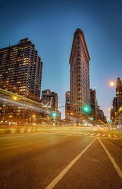 城市 纽约 鸟瞰 地平线 都市