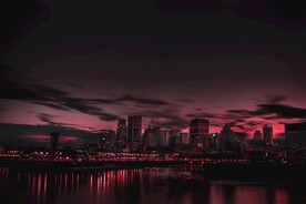 城市 纽约 鸟瞰 地平线 都市