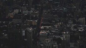 城市 纽约 鸟瞰 地平线 都市