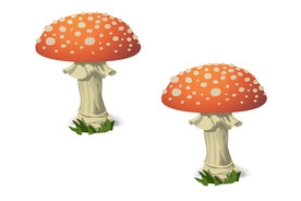红蘑菇树