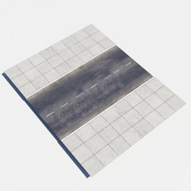C4D模型 马路  