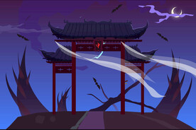 城市地标建筑插画手绘