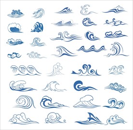 海浪纹
