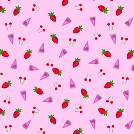 草莓冰淇淋樱桃