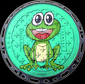 井盖涂鸦