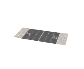 C4D模型马路