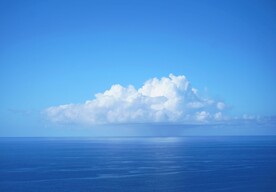 天空 云 蓝天 大海