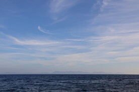 天空 云 蓝天 大海