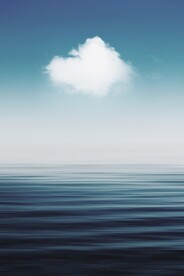 天空 云 蓝天 大海
