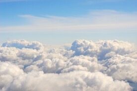 天空 蓝天 云层