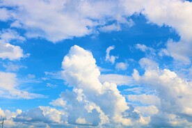 天空 云 蓝天