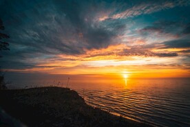 晚霞 夕阳 日出