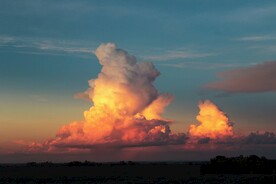 晚霞 夕阳 日出