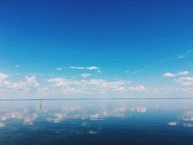天空 云 蓝天 大海