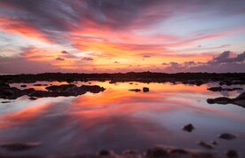 晚霞 夕阳 日出