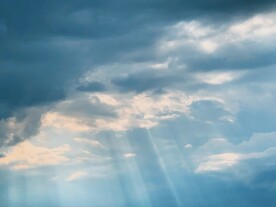 天空 蓝天