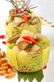 金巢翠椒鲜鲍 