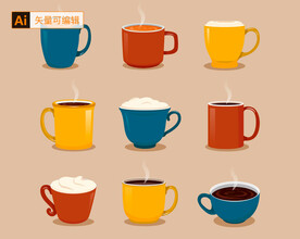 茶杯咖啡杯