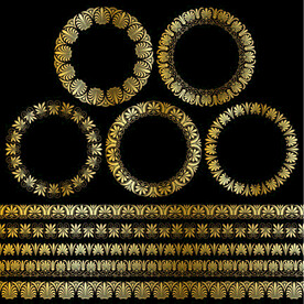 Ai矢量花纹