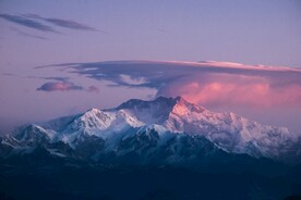 夕阳山脉