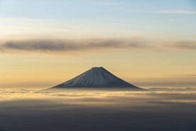 富士山景观 
