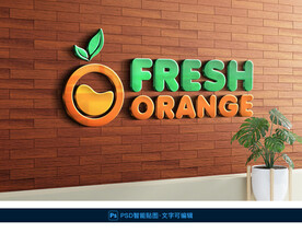 前台logo效果贴图