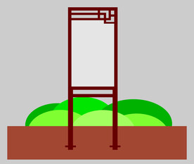 铁艺牌 简易