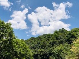 绿水青山蓝天白云图片