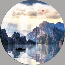 新中式山水画