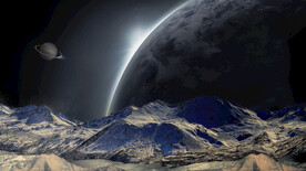 太空雪山