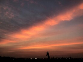 夕阳风光天空之美