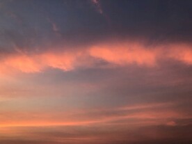 夕阳天空