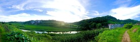 乡村风景小溪河流
