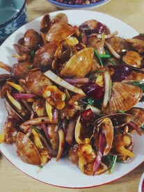爆炒花甲