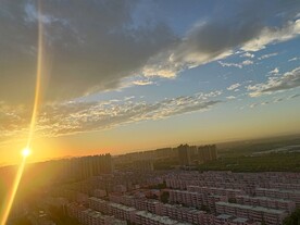 天边夕阳