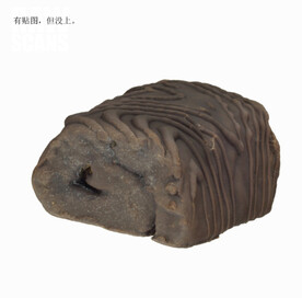 C4D模型巧克力卷