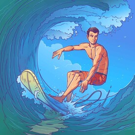 冲浪