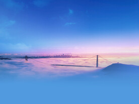 蓝色大气背景