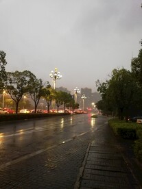 城市街道夜景