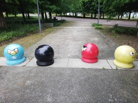 阻路挡路圆石墩子
