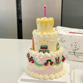 三层蛋糕