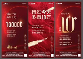 地产涨价10万单图