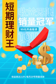 投资理财海报