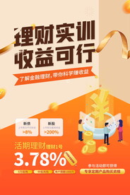 投资理财海报 