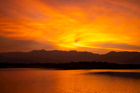 晚霞 夕阳