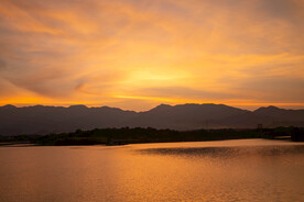 晚霞 夕阳