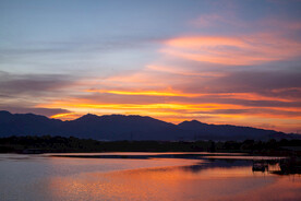 晚霞 夕阳