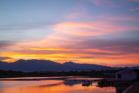 晚霞 夕阳